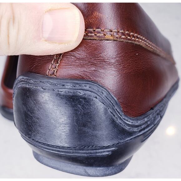 T.B. PHELPS Traditions Key West Penny Loafers Leather Brown Men's Size 9.5M VGUC - Picture 14 of 16